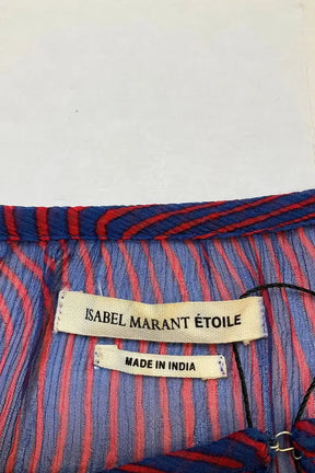 Blouse Isabel Marant Étoile Bleu en Soie