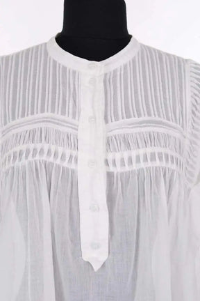 Blouse Isabel Marant Étoile Leaza Blanc en Coton