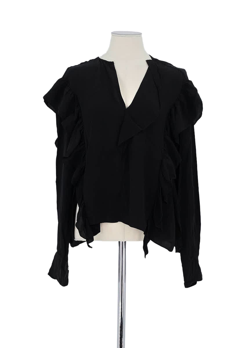 Blouse Isabel Marant Étoile Noir en Coton, taille XS - Seconde Main