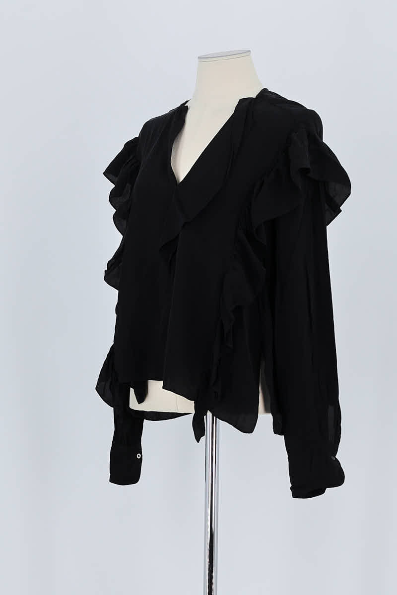 Blouse Isabel Marant Étoile Noir en Coton