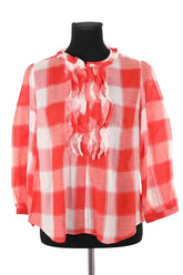 Blouse Isabel Marant Étoile Rouge en Coton, taille M - Seconde Main