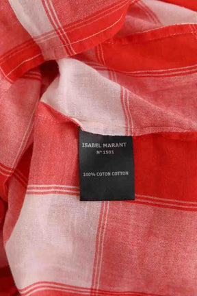 Blouse Isabel Marant Étoile Rouge en Coton