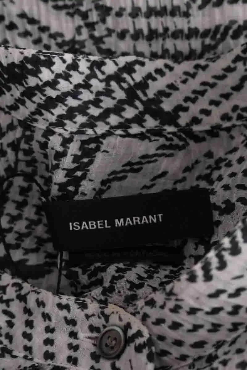 Blouse Isabel Marant Eulali Noir en Coton