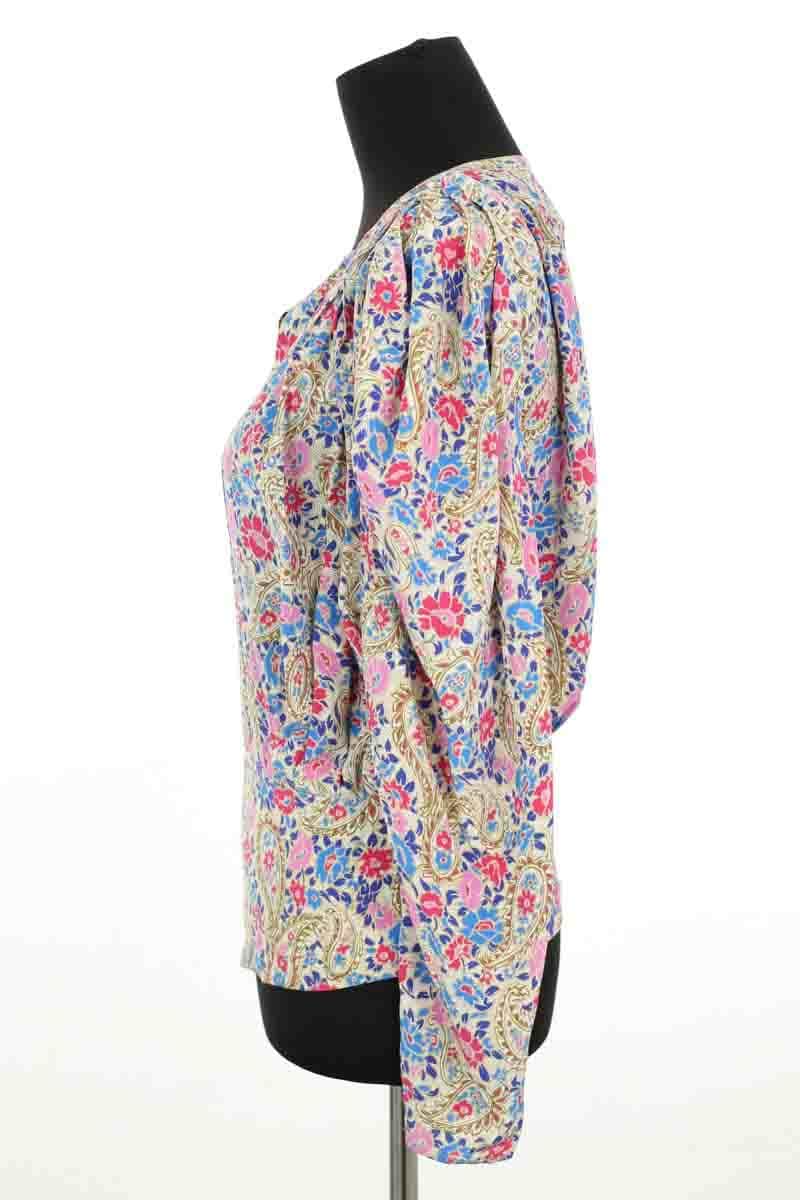 Blouse Isabel Marant Multicolore en Soie