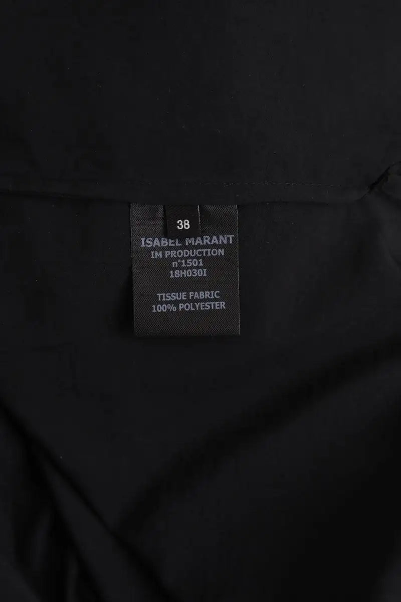 Blouse Isabel Marant Noir en Synthétique