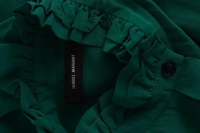 Blouse Isabel Marant Vert en Soie