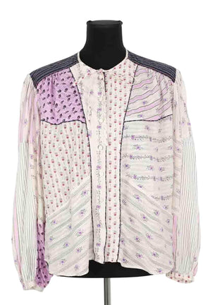 Blouse Isabel Marant Violet en Coton, taille XS - Seconde Main