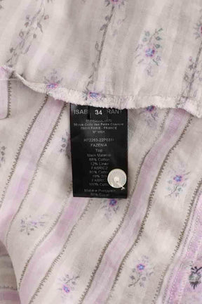 Blouse Isabel Marant Violet en Coton
