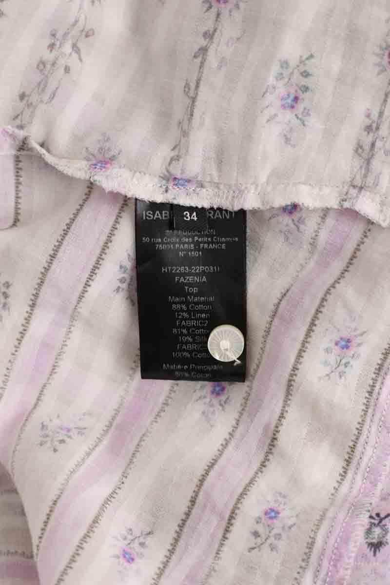 Blouse Isabel Marant Violet en Coton