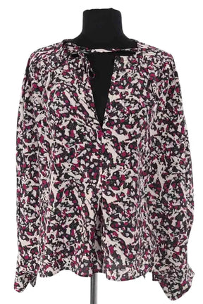 Blouse Isabel Marant Violet en Soie, taille L - Seconde Main