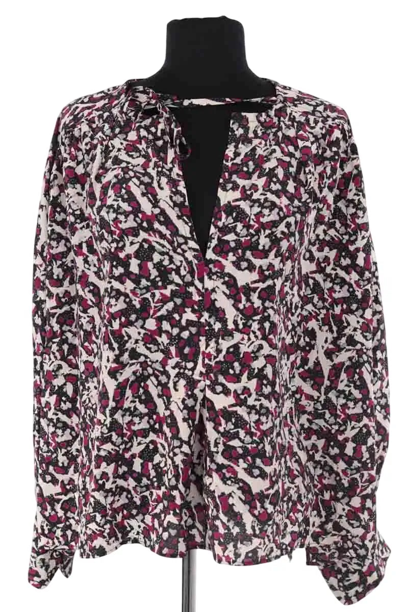 Blouse Isabel Marant Violet en Soie, taille L - Seconde Main