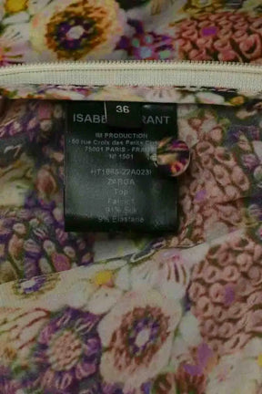 Blouse Isabel Marant Zarga Multicolore en Soie
