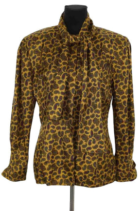 Blouse Jil Sander Jaune en Soie, taille M - Seconde Main