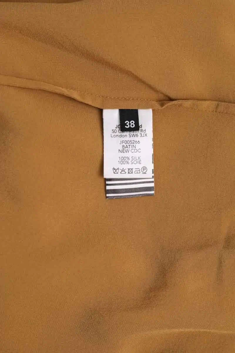 Blouse Joseph Camel en Soie