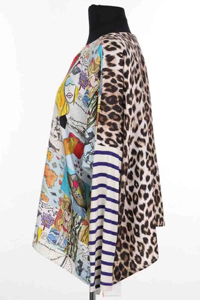 Blouse La Prestic Ouiston Multicolore en Soie