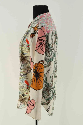 Blouse La Prestic Ouiston Multicolore en Soie