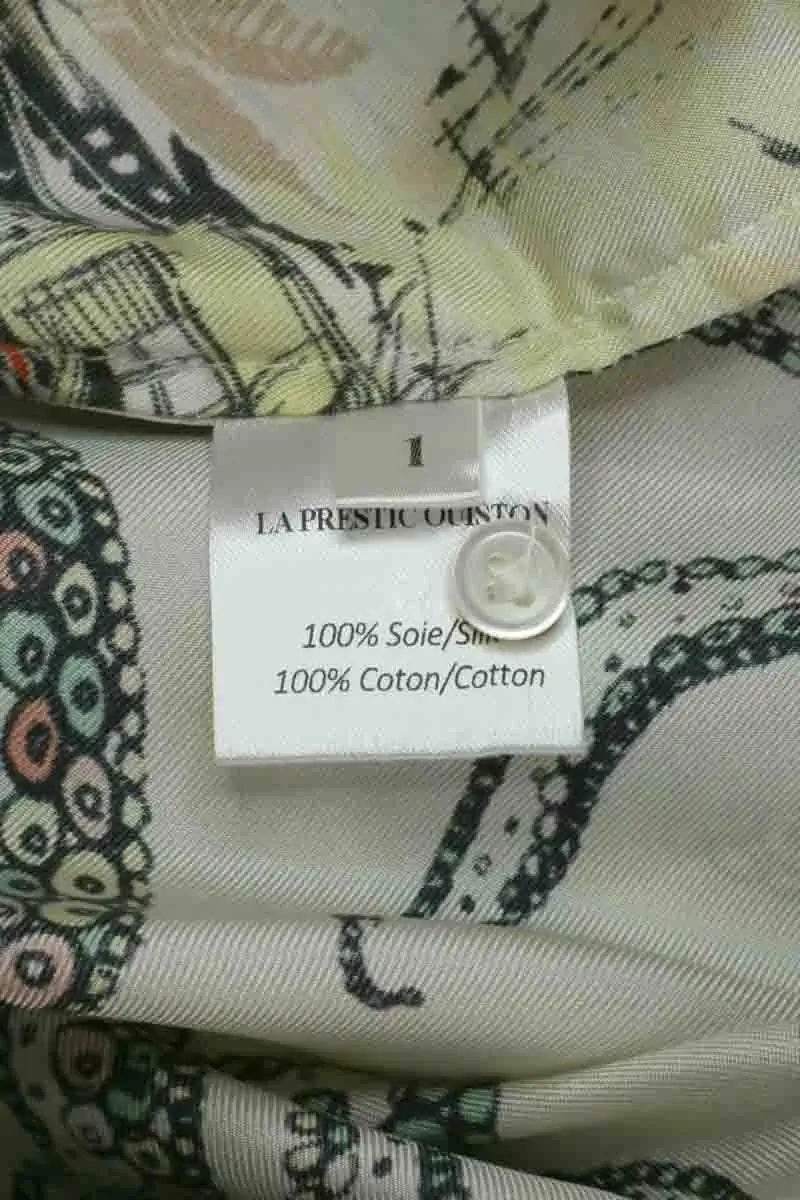 Blouse La Prestic Ouiston Multicolore en Soie