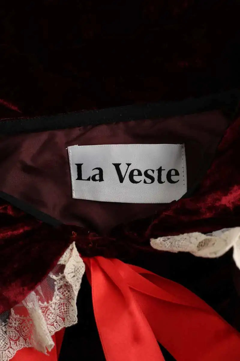 Blouse La Veste Bordeaux en Coton