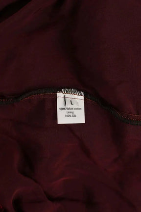 Blouse La Veste Bordeaux en Coton