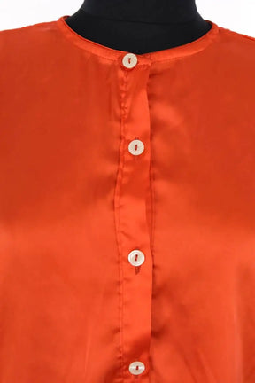 Blouse La Veste Orange en Synthétique