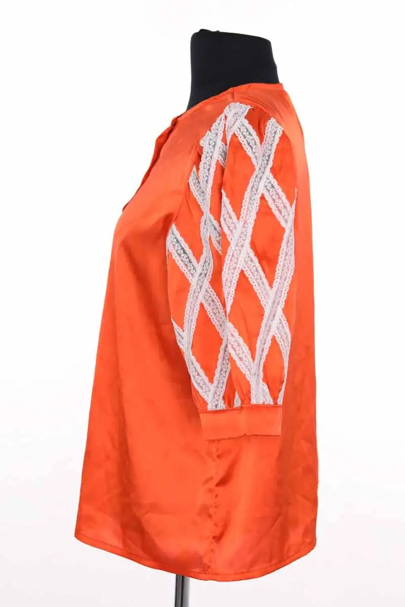 Blouse La Veste Orange en Synthétique