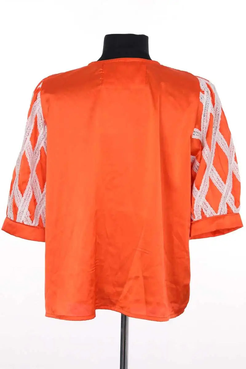 Blouse La Veste Orange en Synthétique