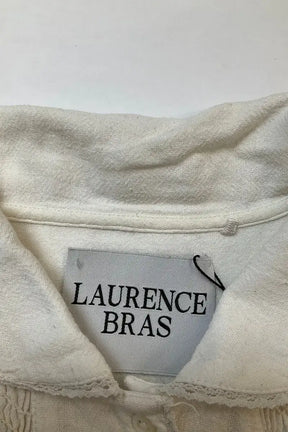 Blouse Laurence Bras Blanc en Coton
