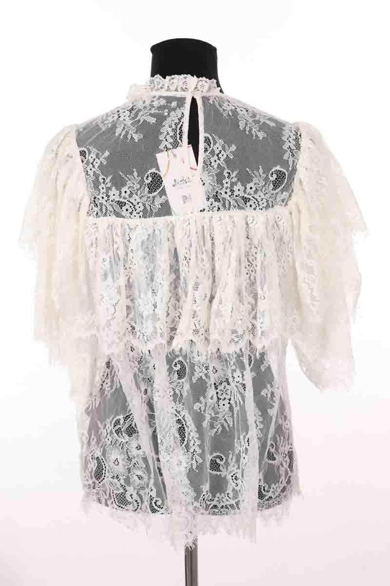 Blouse Laurence Bras Blanc en Synthétique