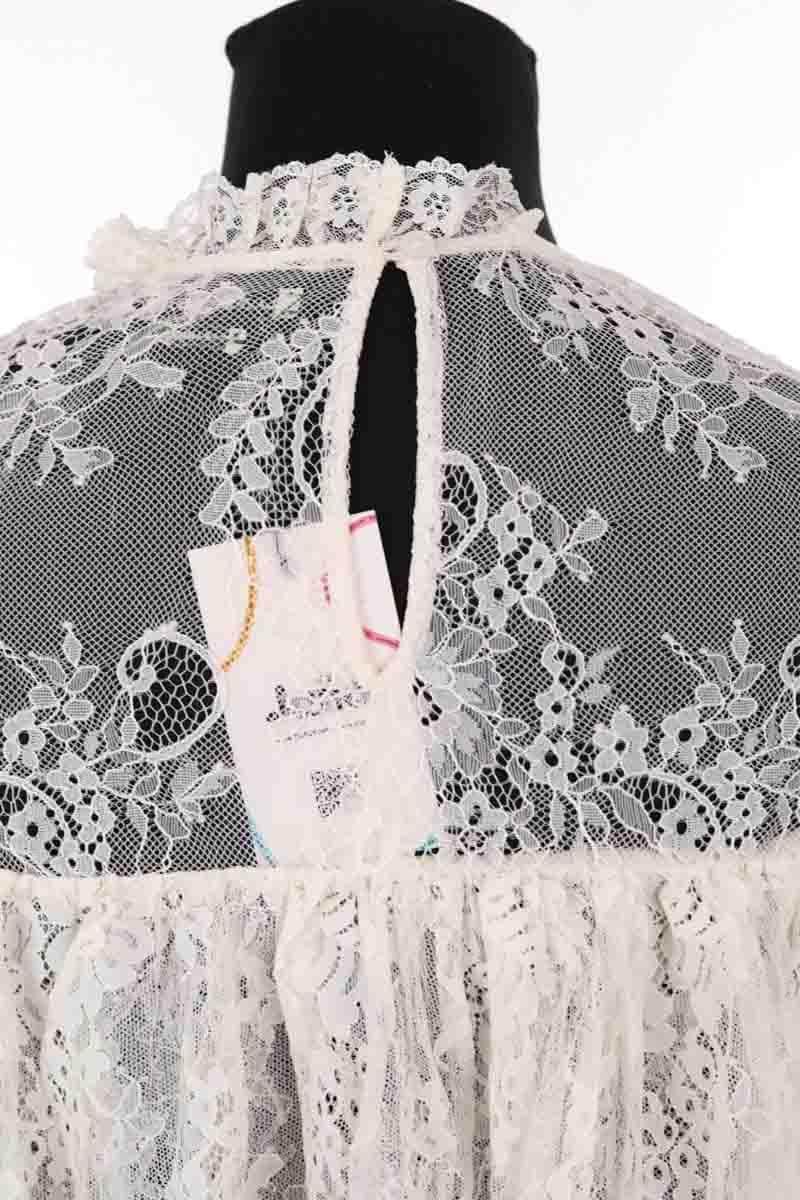 Blouse Laurence Bras Blanc en Synthétique