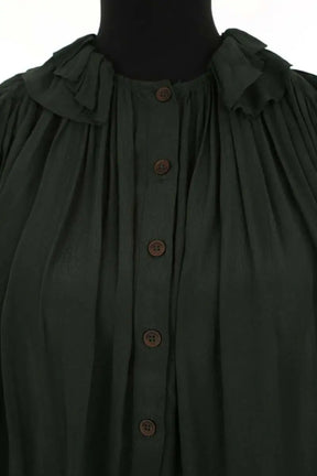 Blouse Laurence Bras Vert en Viscose