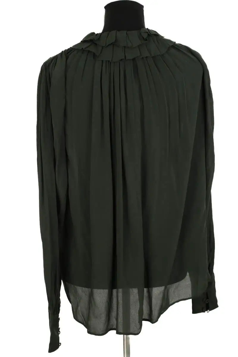 Blouse Laurence Bras Vert en Viscose