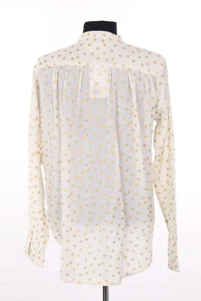 Blouse Leon & Harper Ecru en Coton