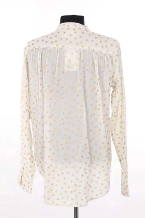 Blouse Leon & Harper Ecru en Coton