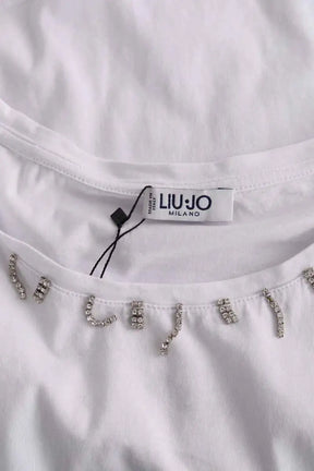 Blouse Liu Jo Blanc en Coton
