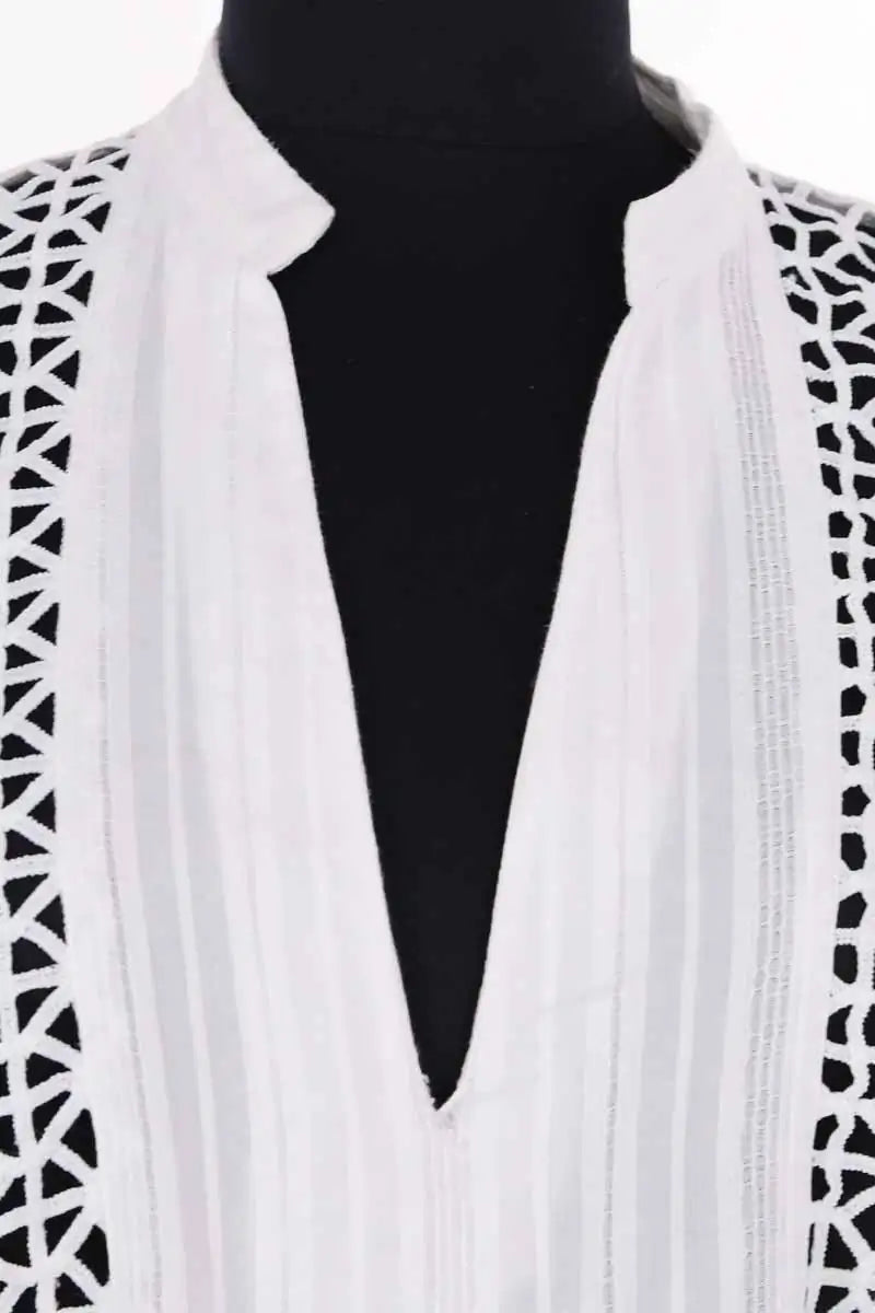 Blouse Liu Jo Blanc en Coton