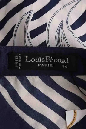 Blouse Louis Feraud Marine en Soie