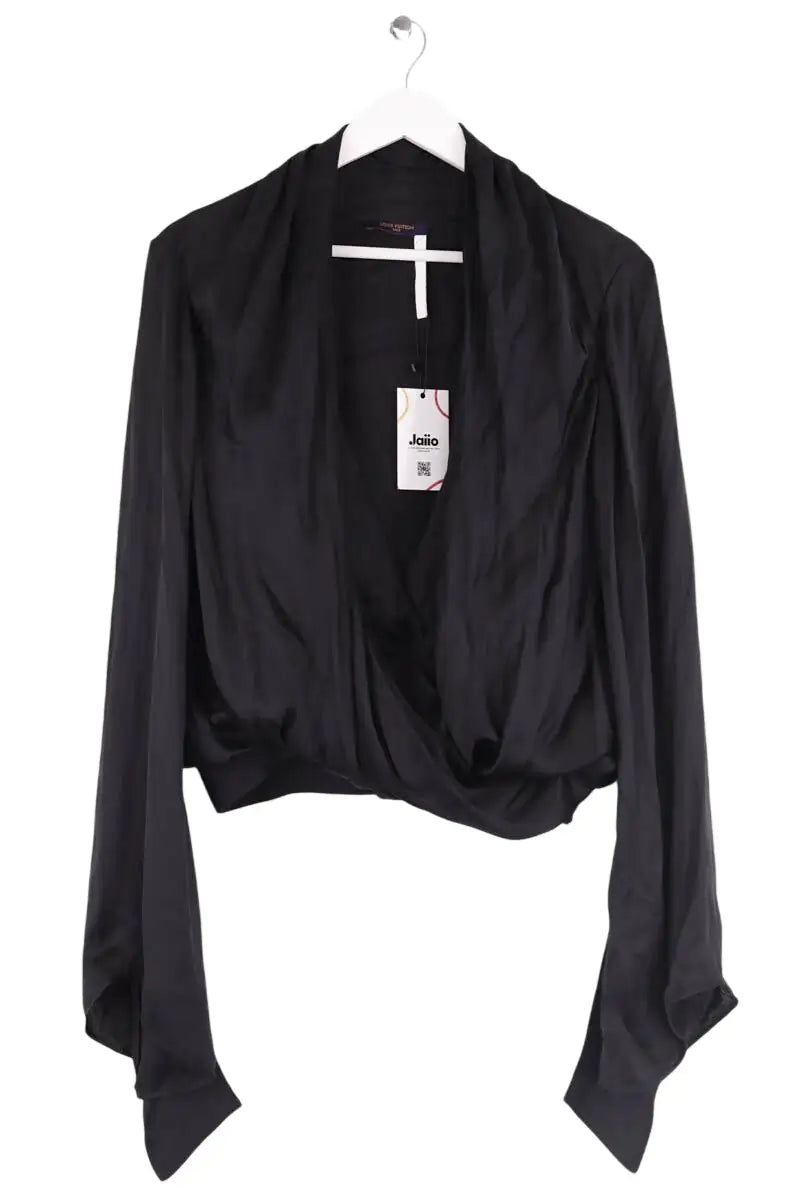Blouse Louis Vuitton Noir en Soie, taille S - Seconde Main