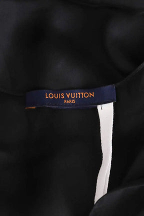 Blouse Louis Vuitton Noir en Soie