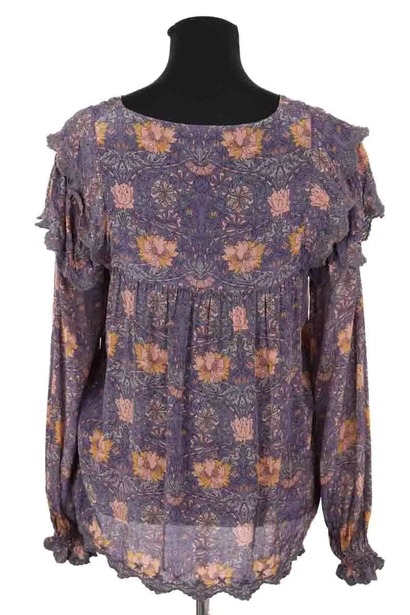 Blouse Louise Misha Violet en Viscose