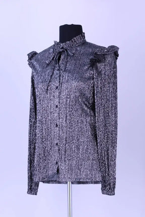 Blouse Maje Argent en Viscose