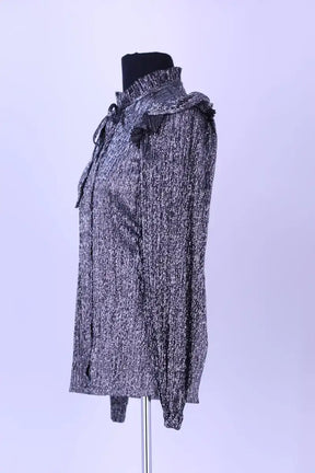 Blouse Maje Argent en Viscose