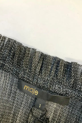 Blouse Maje Argent en Viscose