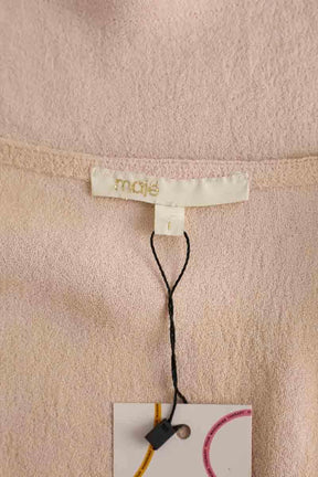 Blouse Maje Beige en Polyester