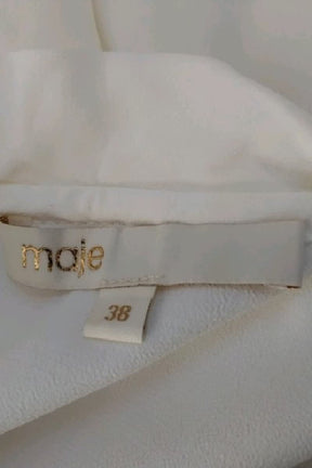Blouse Maje Blanc en Coton