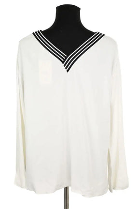 Blouse Maje Blanc en Viscose