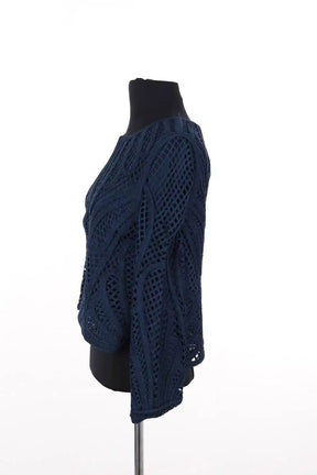 Blouse Maje Bleu en Synthétique