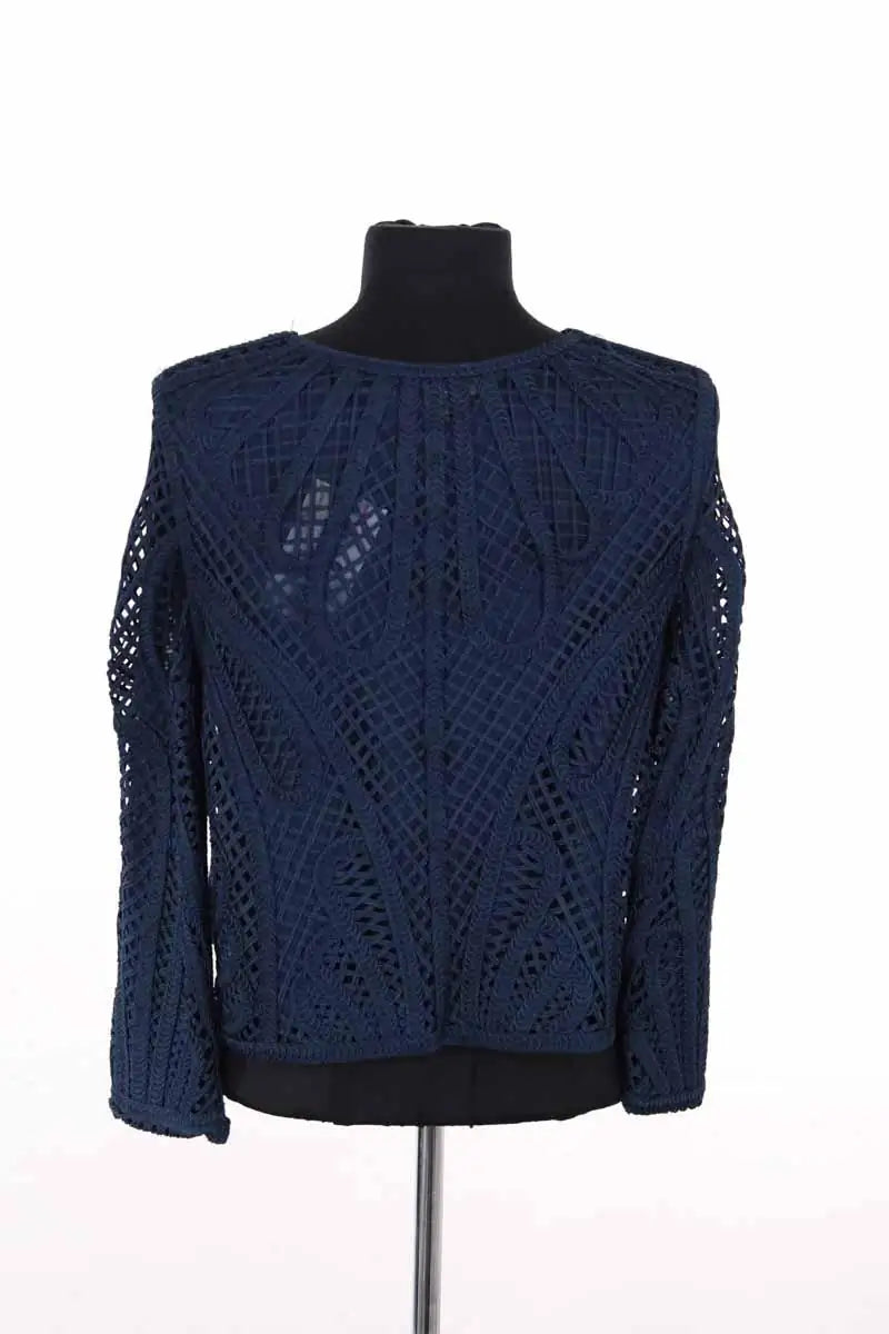 Blouse Maje Bleu en Synthétique