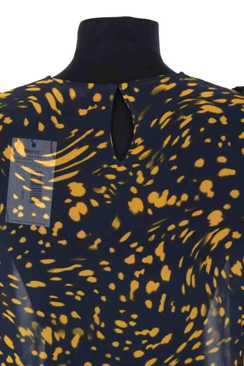 Blouse Maje Marine en Synthétique