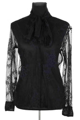 Blouse Maje Noir en Polyester, taille S - Seconde Main