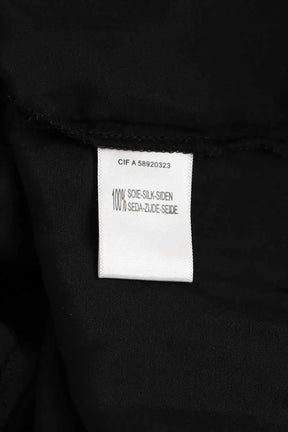 Blouse Maje Noir en Soie